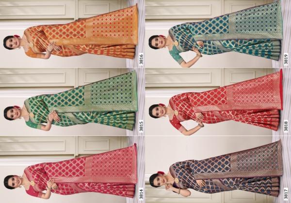 Riwazo Panihari Silk Wedding Wear Patola Saree Collection
